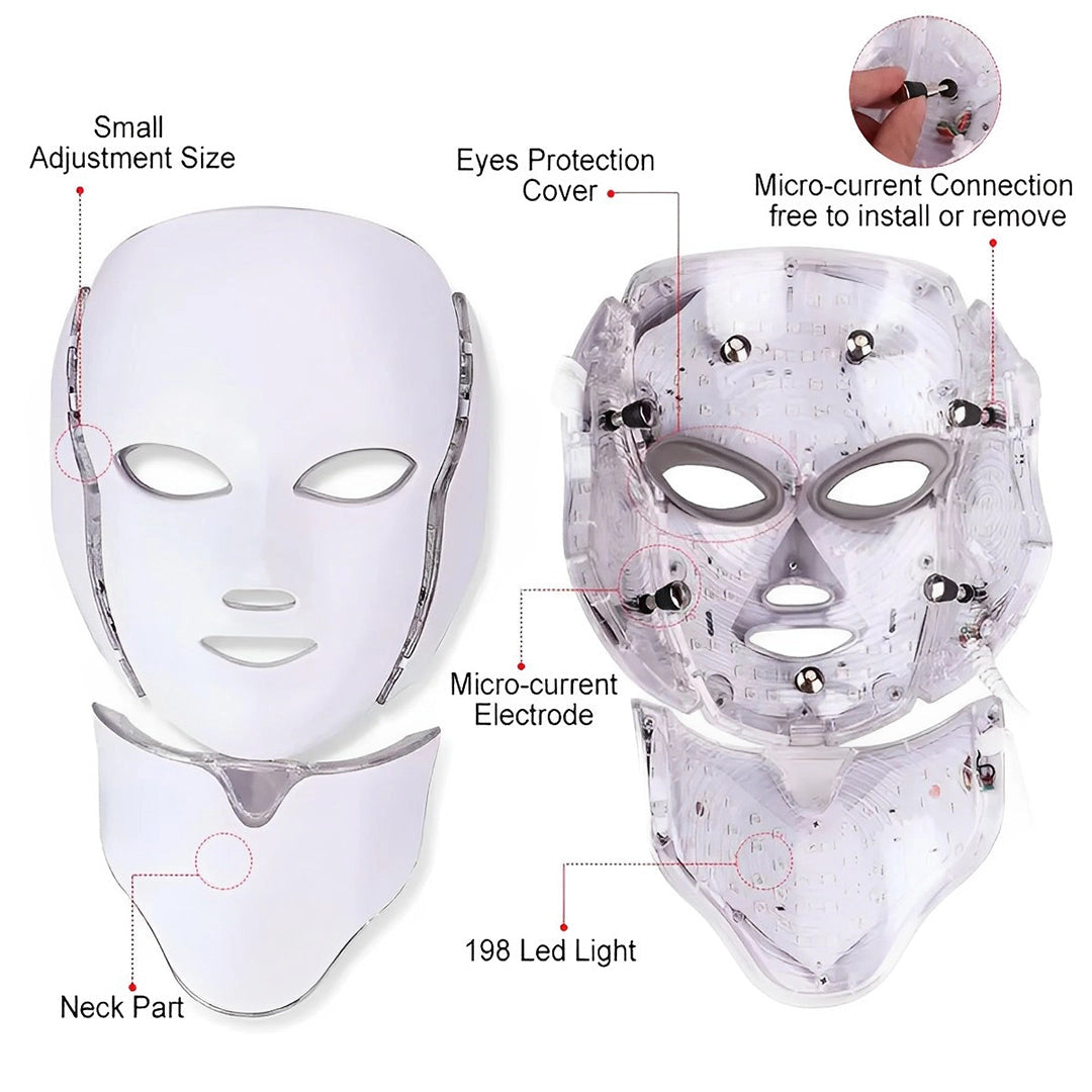 Ledma™ Pro 7-Colour LED Face & Neck Mask (Limited Edition)