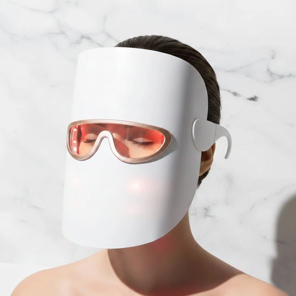Led Light Therapy Mask 3-Colour Modes White
