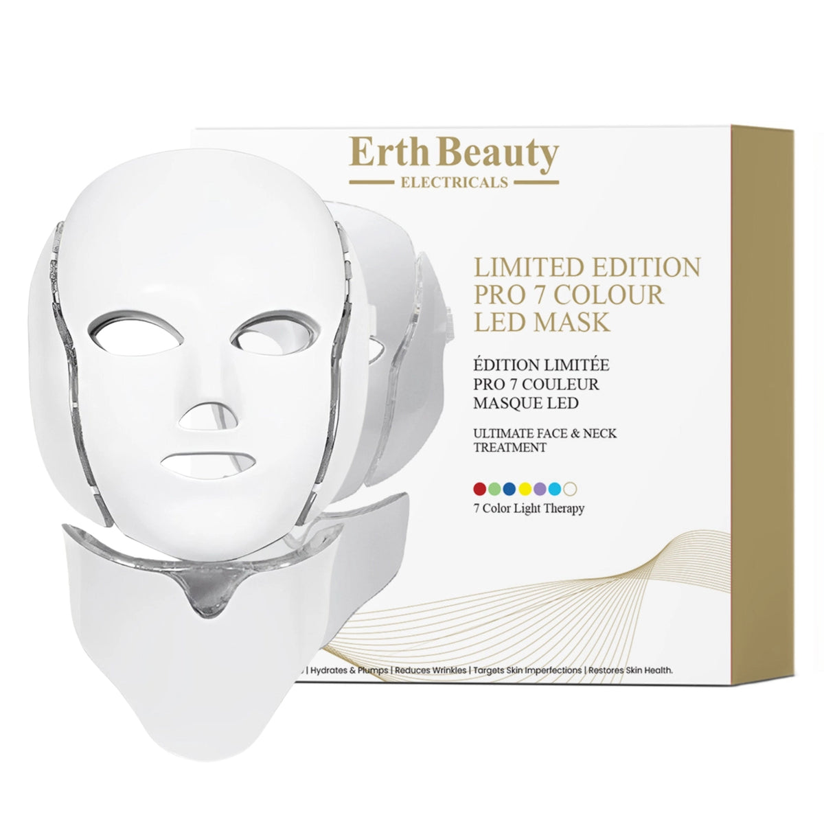 Ledma™ Pro 7-Colour LED Face & Neck Mask (Limited Edition)